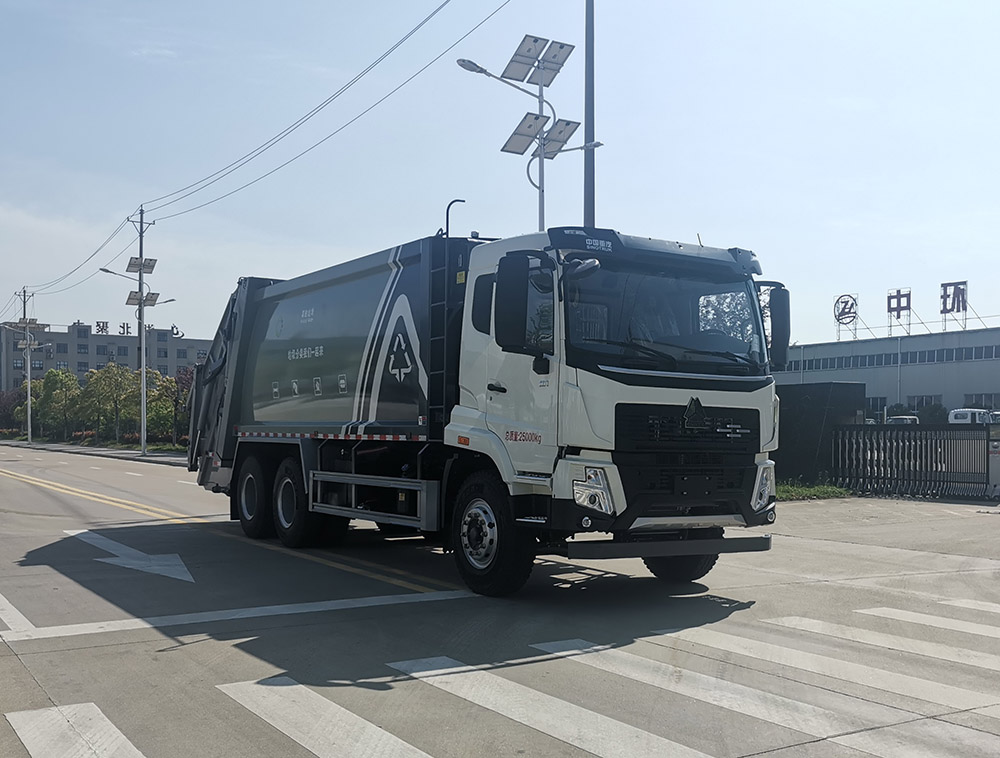 斯太隆牌HZH5250ZYSZ6压缩式垃圾车