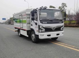 插电式混合动力密闭式桶装垃圾车
