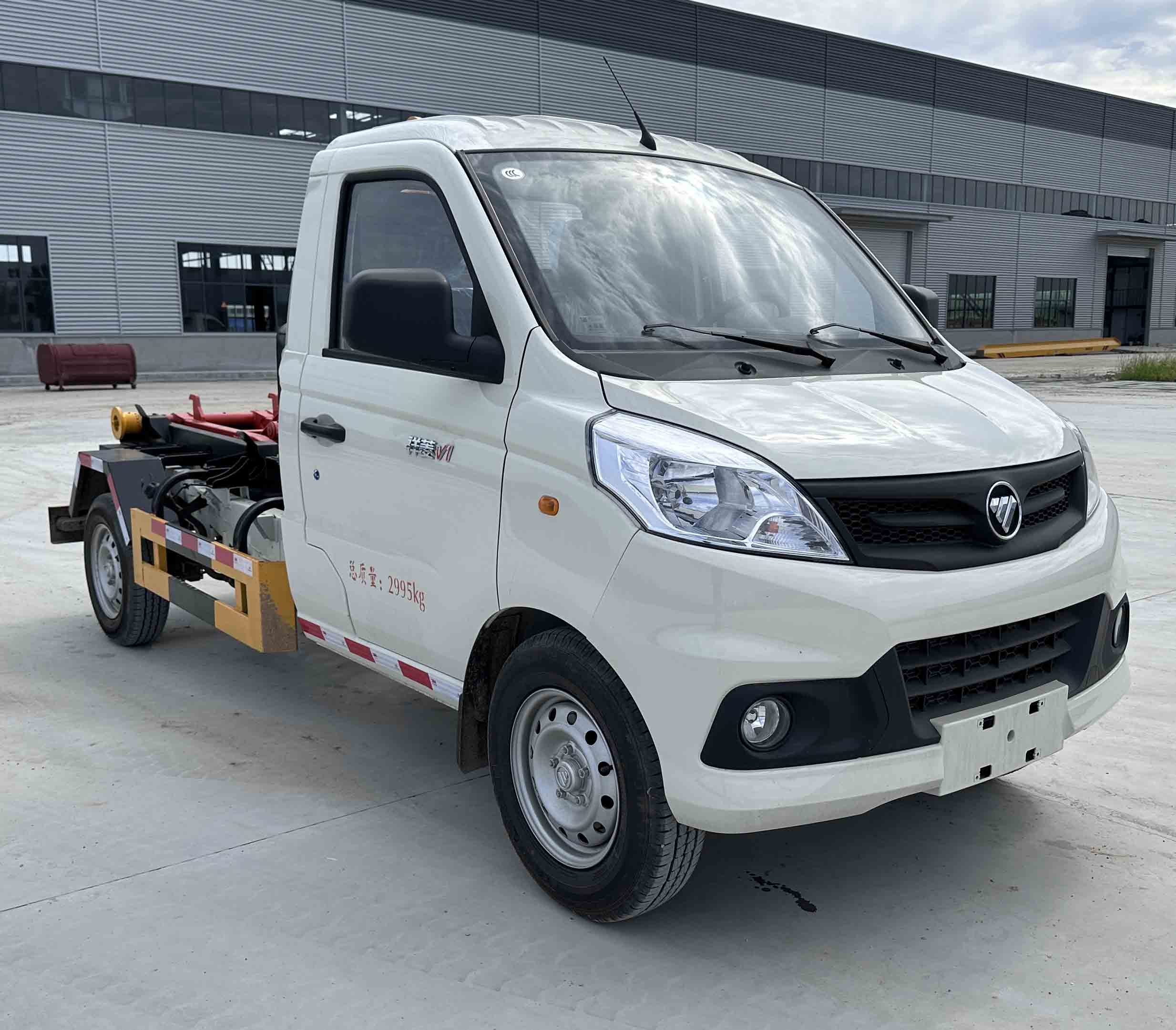 冠远牌SCY5031ZXXB6车厢可卸式垃圾车