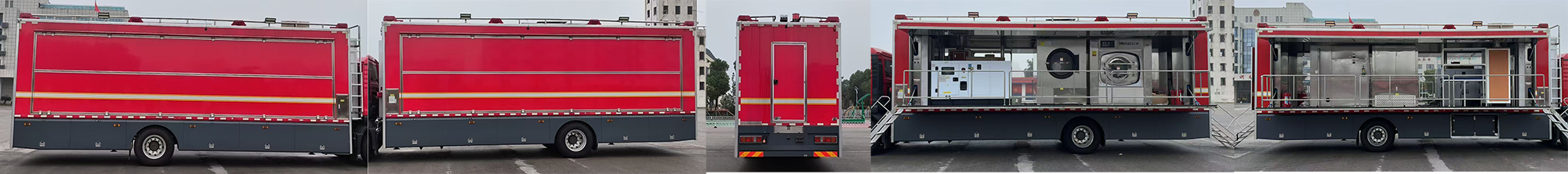 虹宇牌HYS5160XBXZ6被服洗涤车公告图片