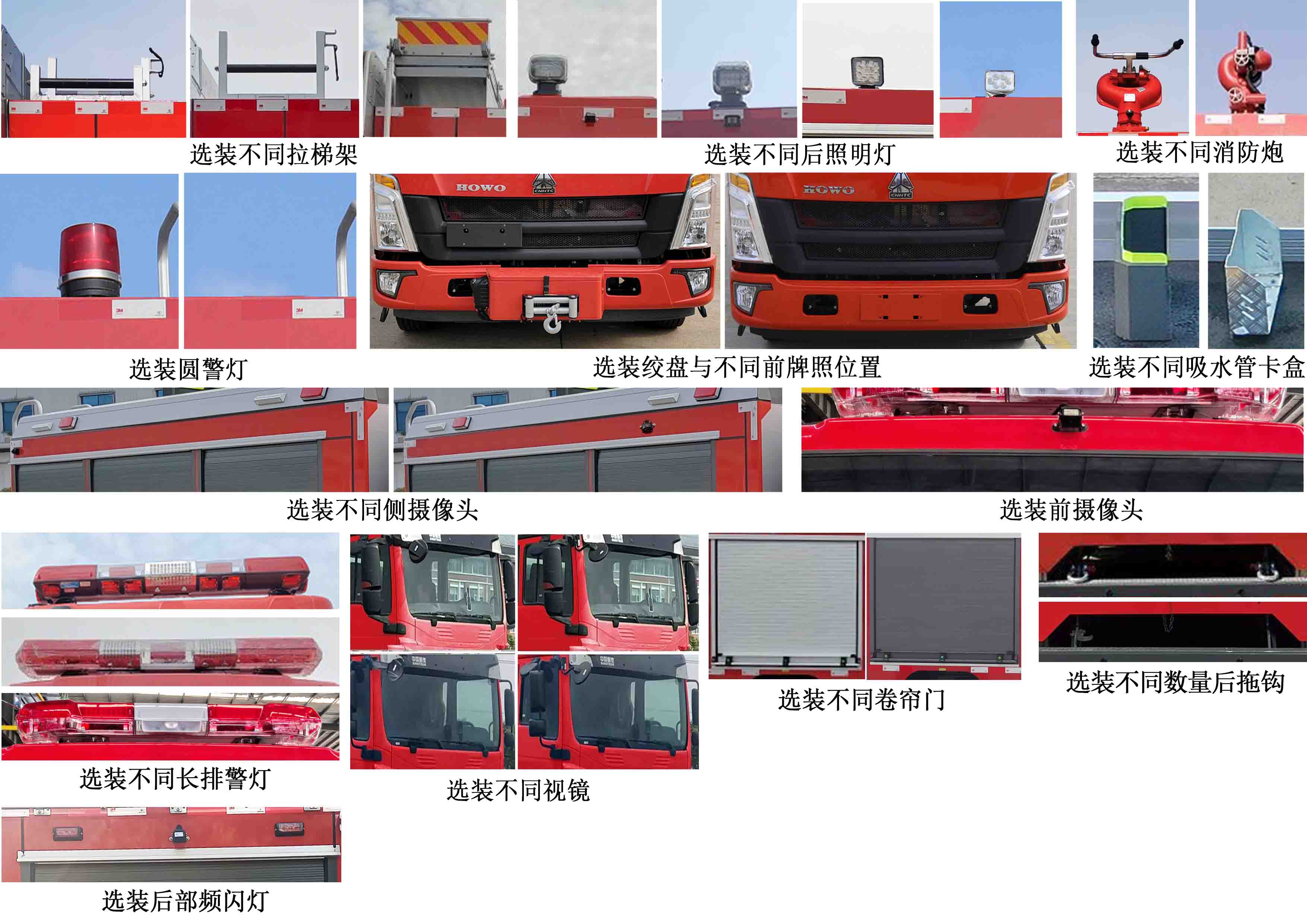 中联牌ZLF5100GXFSG30水罐消防车公告图片