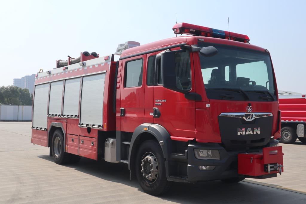 WHG5160GXFAP40/M6A型压缩空气泡沫消防车图片