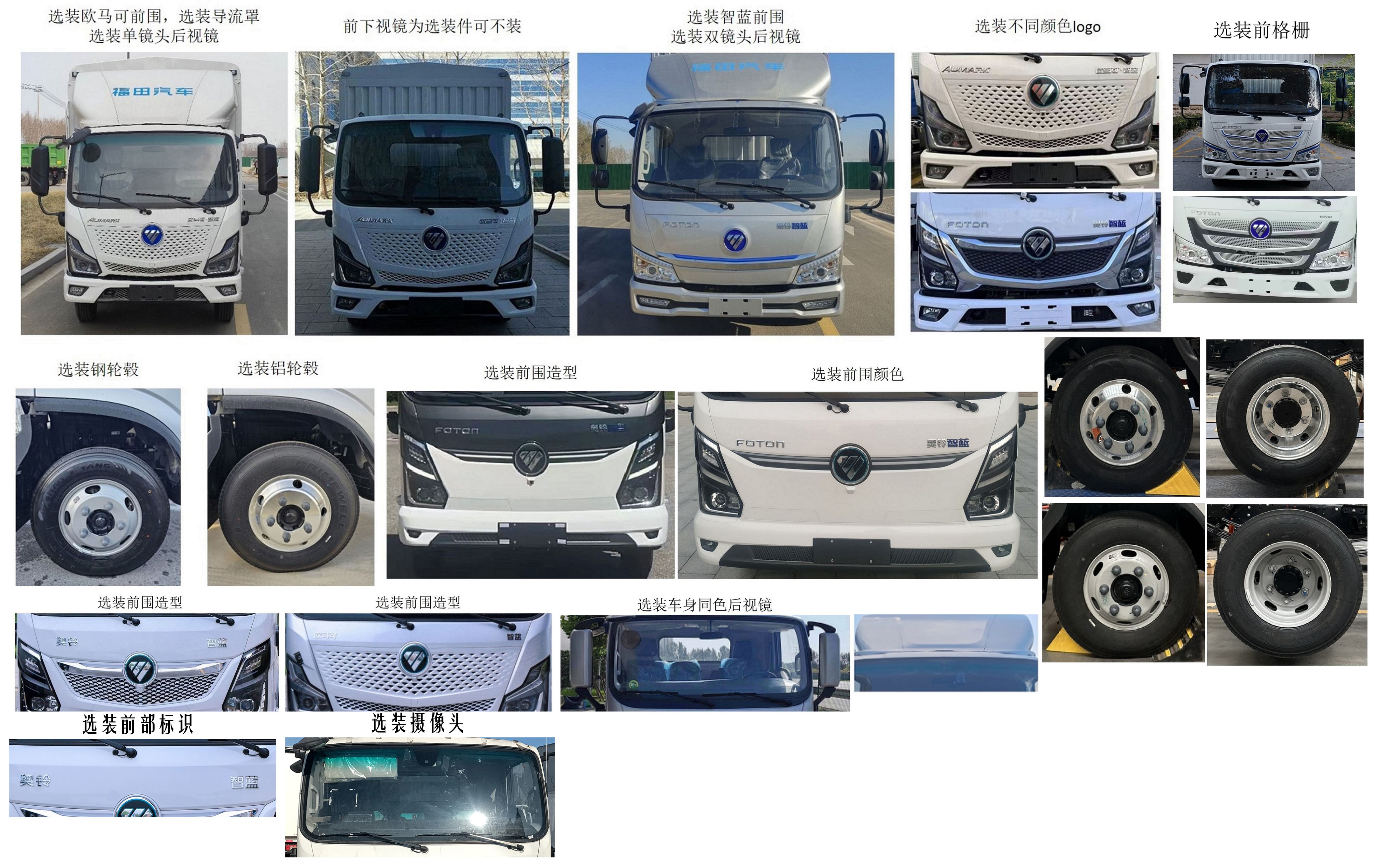 福田牌BJ5040CCYEVZ2纯电动仓栅式运输车公告图片