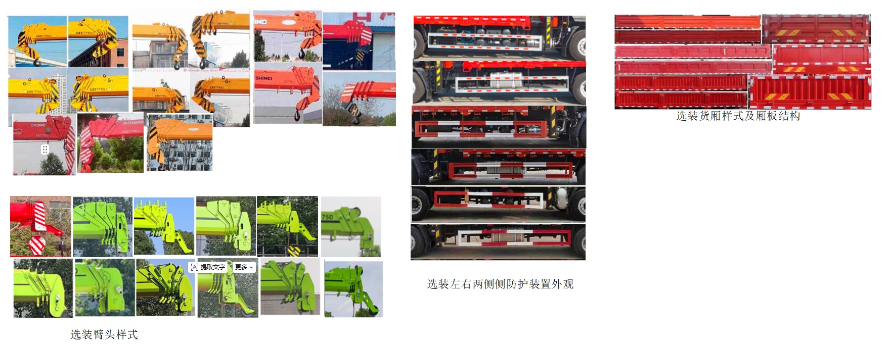 龙丰羽牌TLG5180JSQ随车起重运输车公告图片