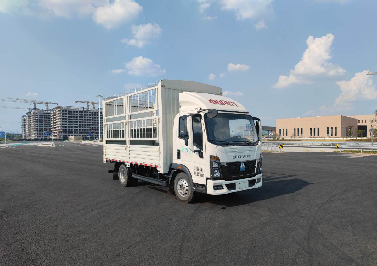 ZZ5047CCYH3414Z145BEVA0型纯电动仓栅式运输车图片