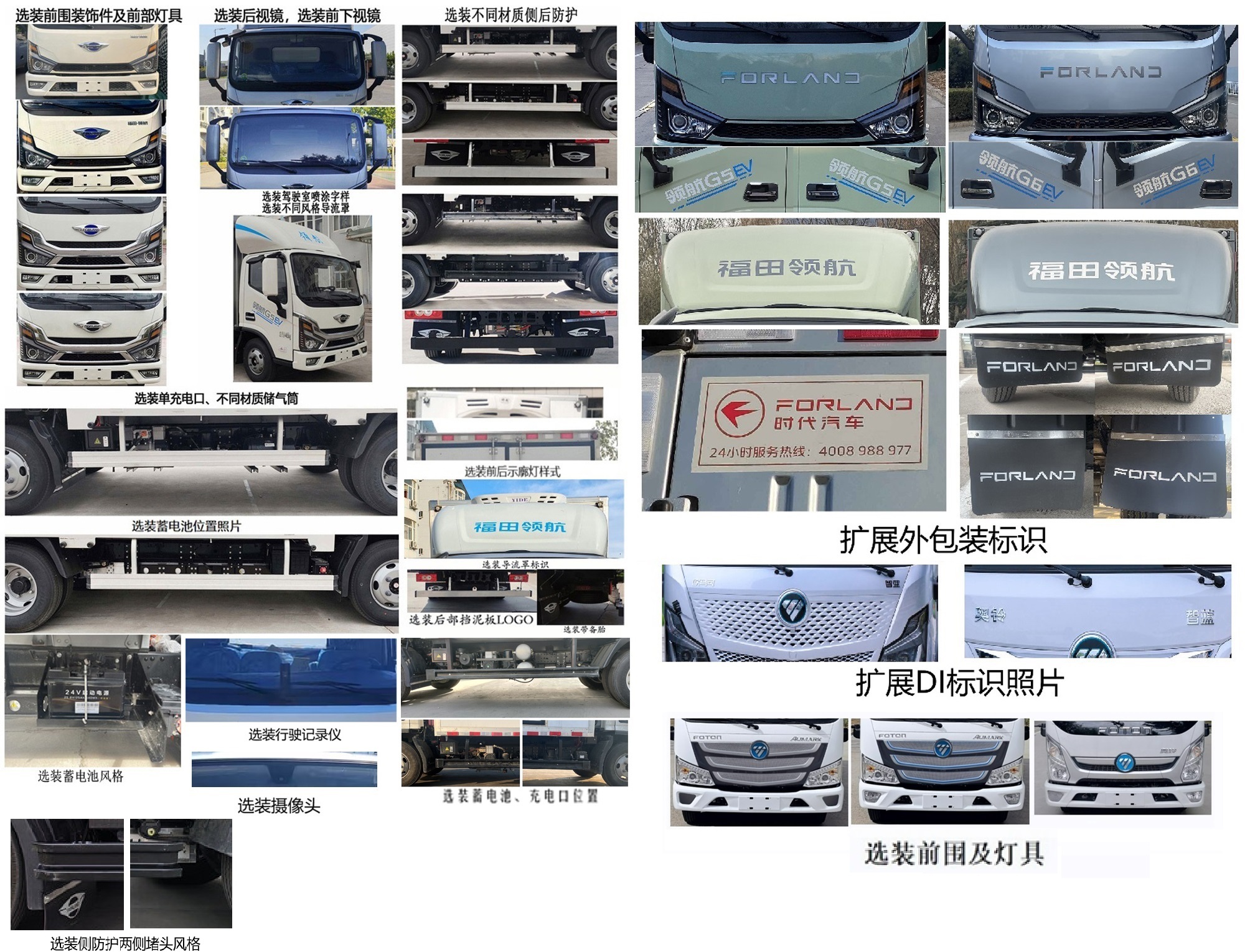福田牌BJ5045XLCEVM纯电动冷藏车公告图片