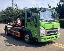 炫沃牌ZGL5110ZXXBEV纯电动车厢可卸式垃圾车