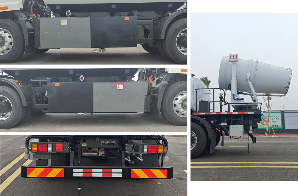 豪沃牌ZZ5184TDYK5317Z1BEV纯电动多功能抑尘车公告图片