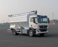 川汽建邦牌JBJ5180ZSLBEV纯电动散装饲料运输车