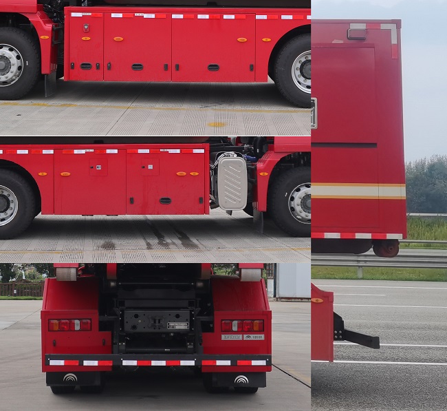 宇通牌ZK5249TXFZX100/D61自装卸式消防车公告图片