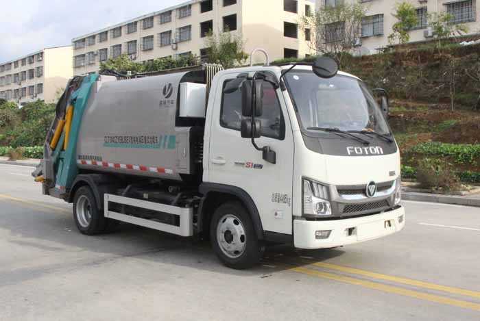 纵昂牌CLT5043ZYSBJBEV纯电动压缩式垃圾车