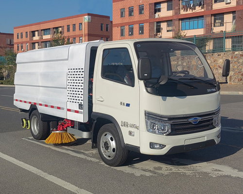 耶律洁牌SWT5040TXSBEV纯电动洗扫车