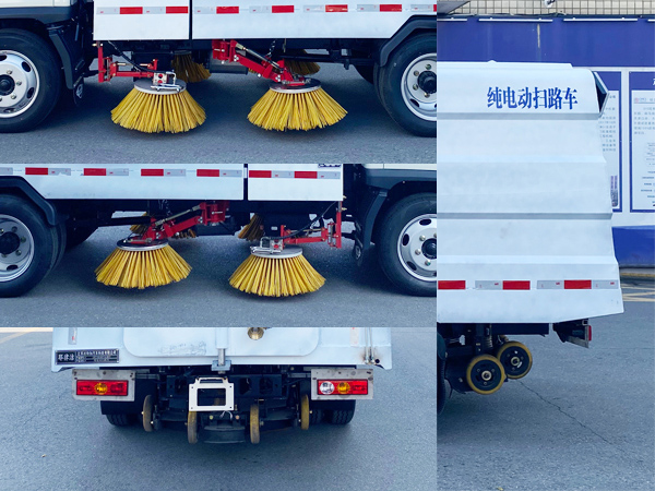 耶律洁牌SWT5040TSLBEV纯电动扫路车公告图片