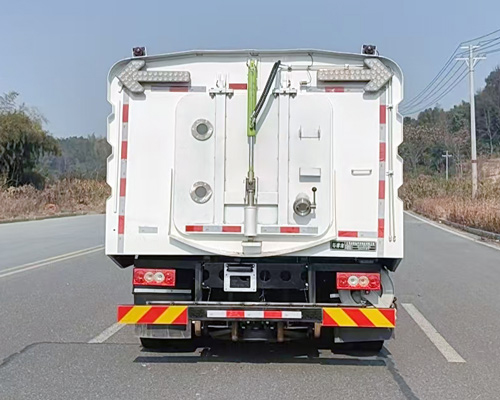 耶律洁牌SWT5120TSLBEV纯电动扫路车公告图片