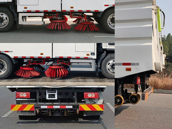 耶律洁牌SWT5120TSLBEV纯电动扫路车公告图片