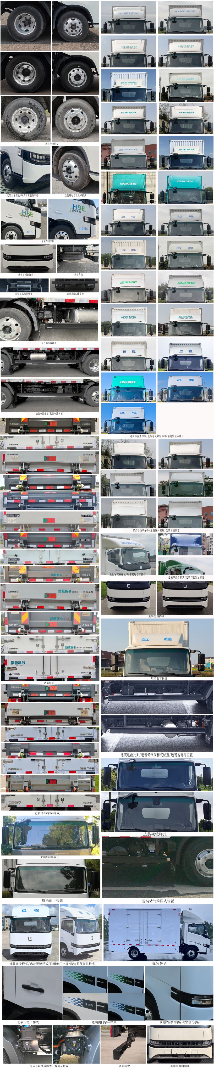 遠程牌JGL5041XXYBEVGR9純電動廂式貨車公告圖片