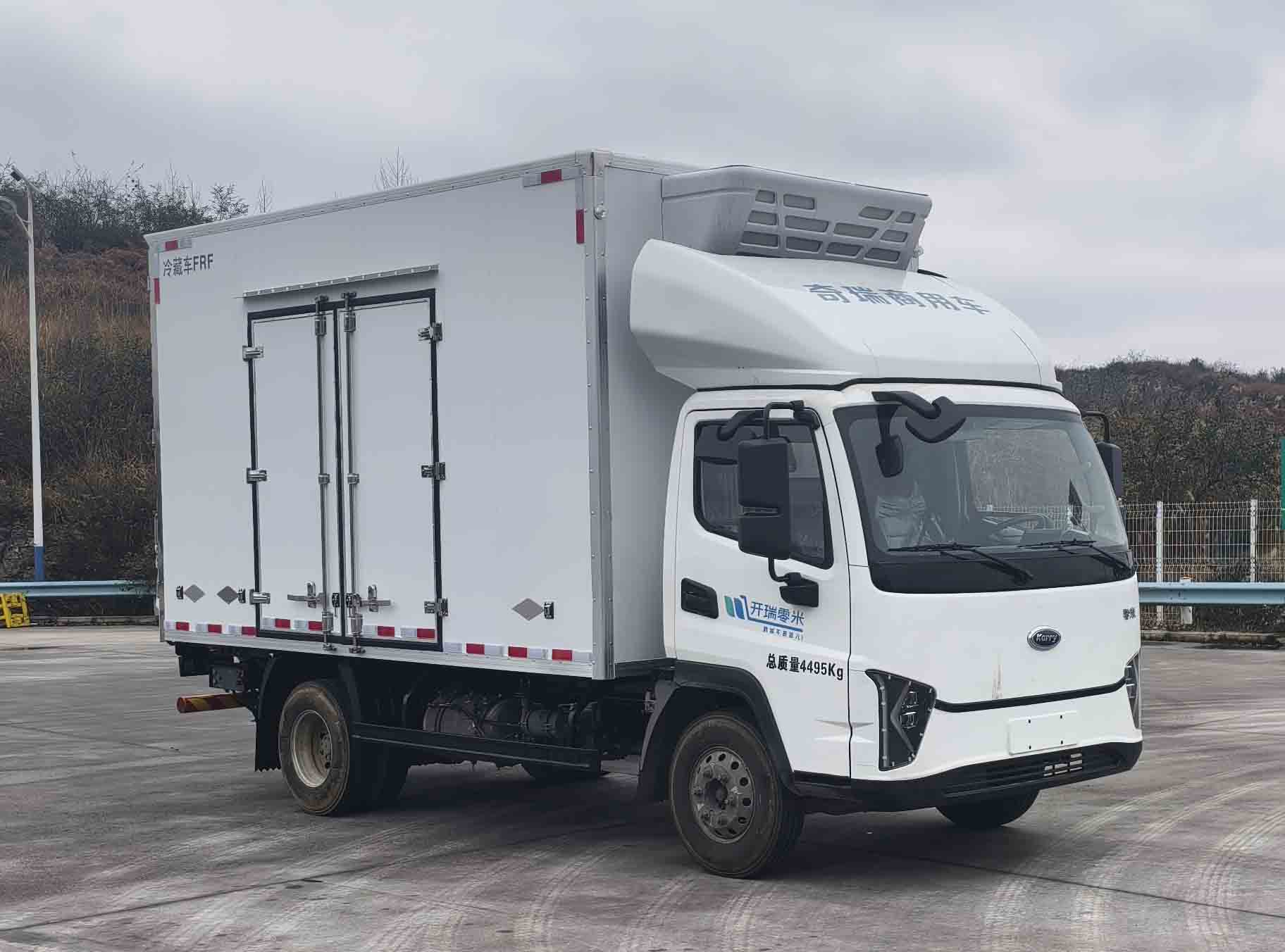 开瑞牌SQR5043XLCBEVH75纯电动冷藏车