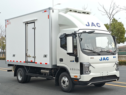 江淮牌HFC5043XLCP4EV2纯电动冷藏车