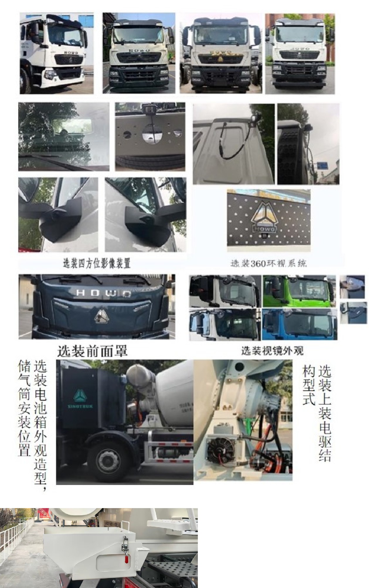建友牌SDX5310GJBBEV5纯电动混凝土搅拌运输车公告图片