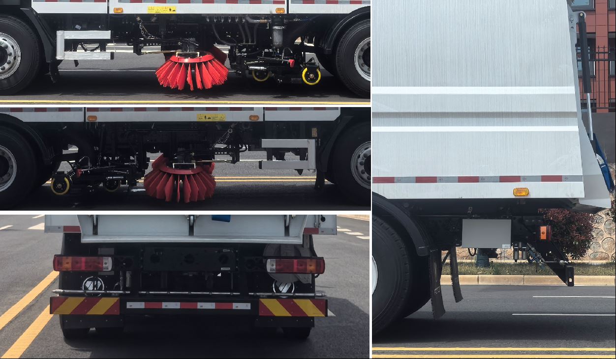 福田牌BJ5187TXSEV-H1纯电动洗扫车公告图片