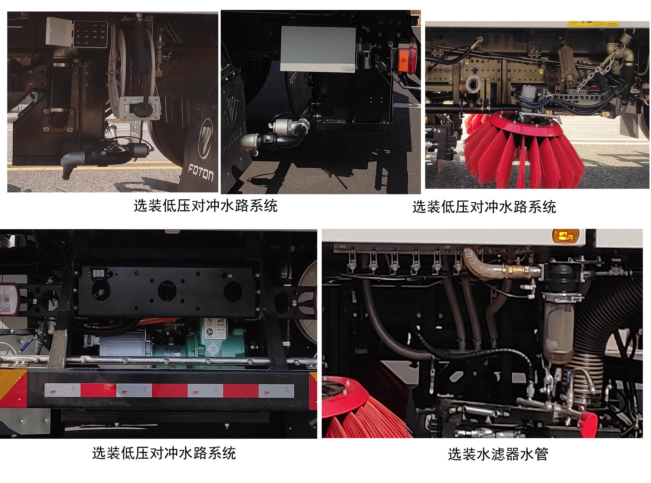 福田牌BJ5187TXSEV-H1纯电动洗扫车公告图片