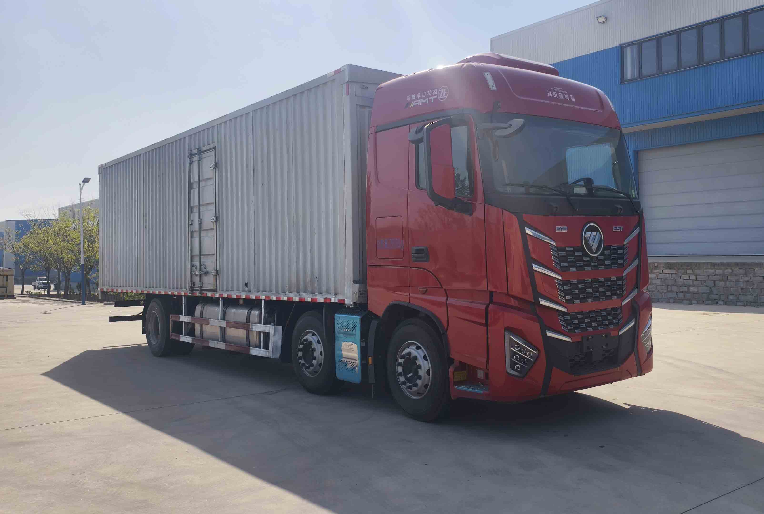 欧曼牌BJ5269XYKY6HPL-04翼开启厢式货车