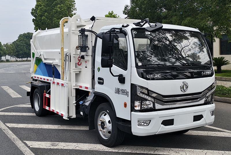 大力牌DLQ5120ZZZ6HH自装卸式垃圾车