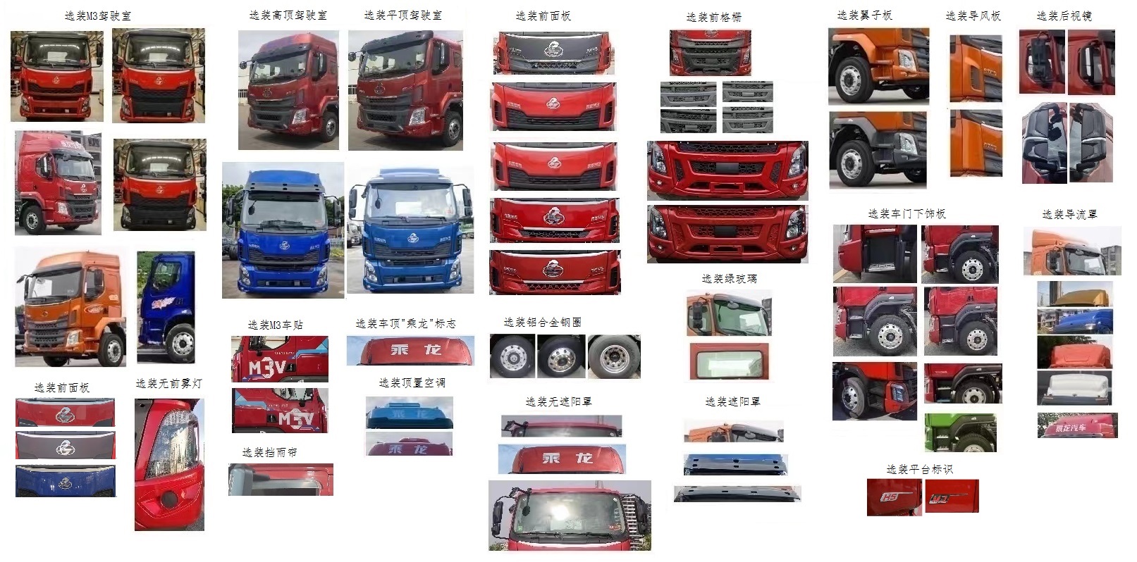 乘龙牌LZ5181XXYH5AC101厢式货车公告图片