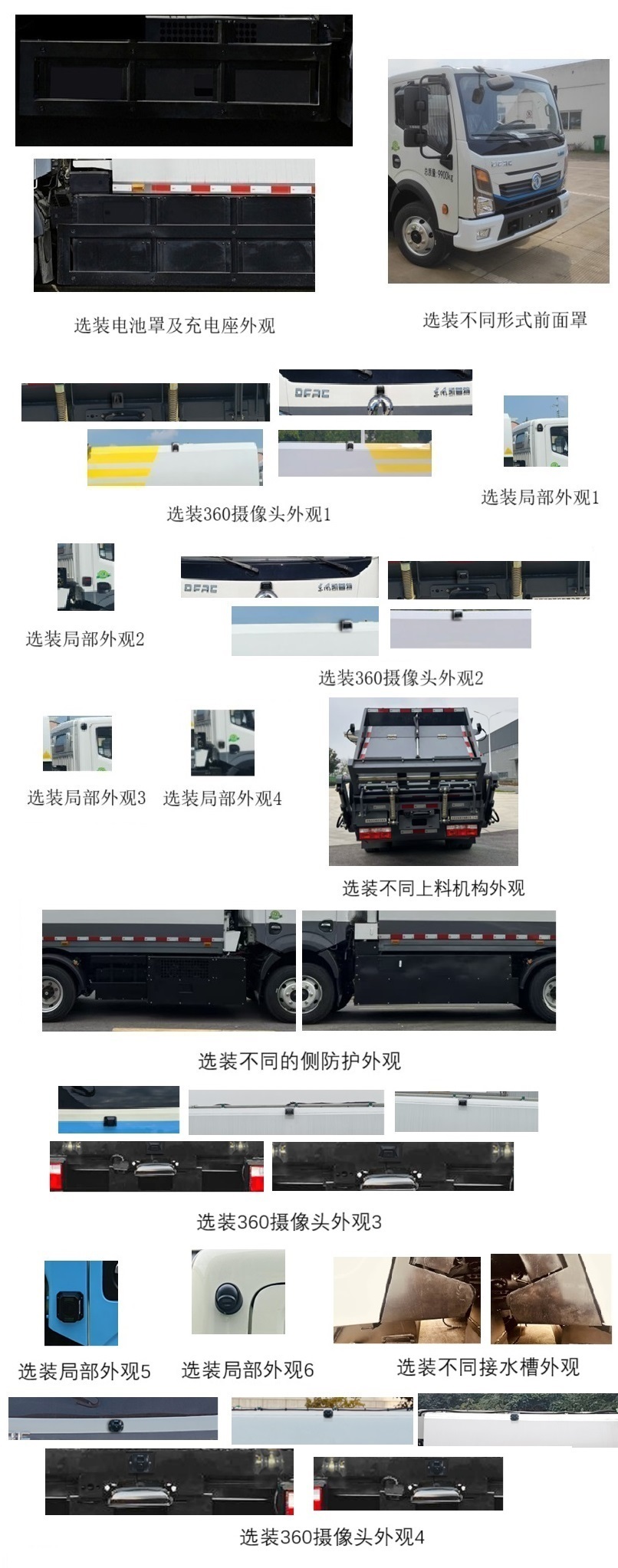 东风牌DFA5100ZYSKBEV纯电动压缩式垃圾车公告图片