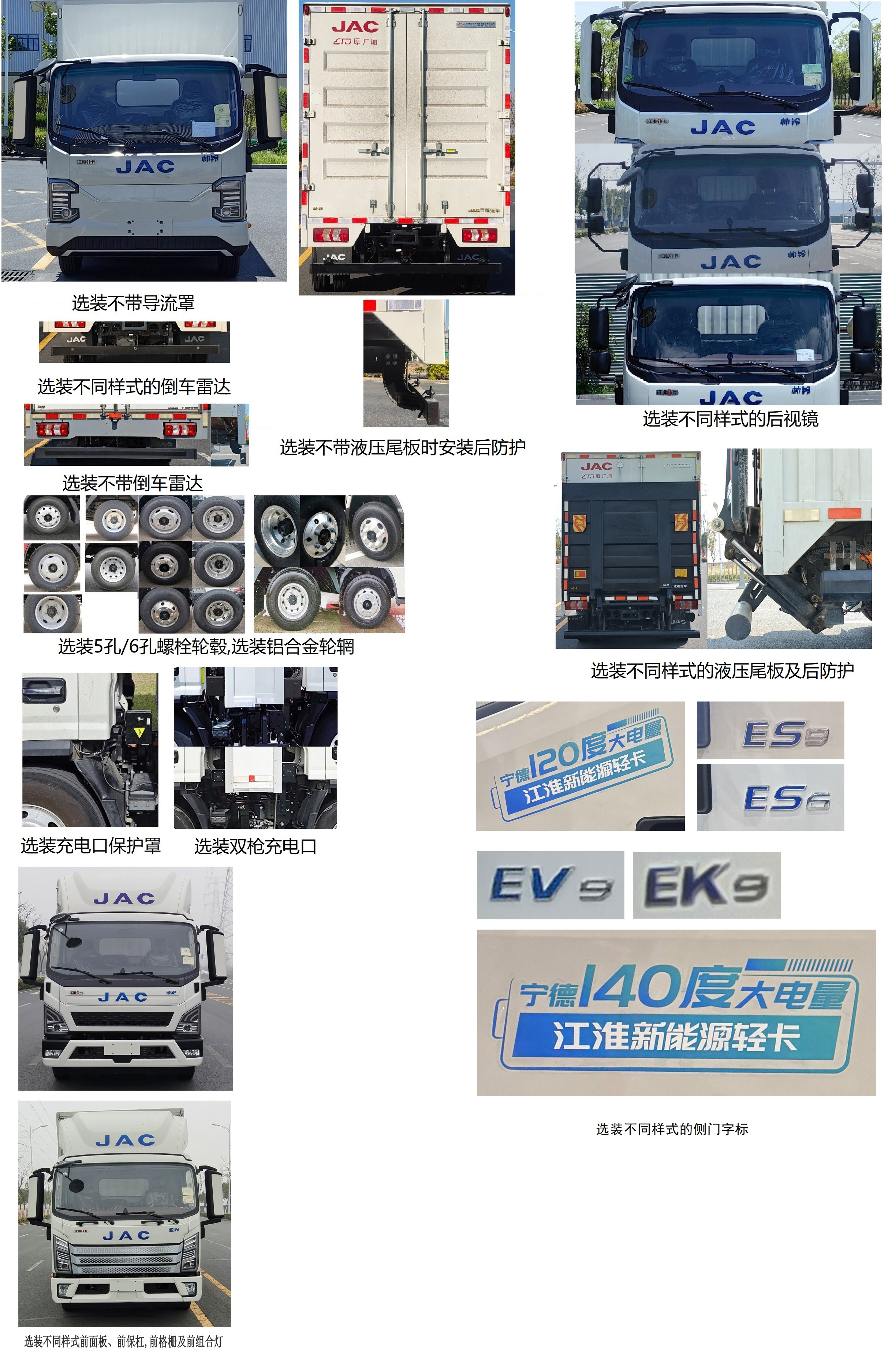 江淮牌HFC5091XXYP4EV1纯电动厢式货车公告图片