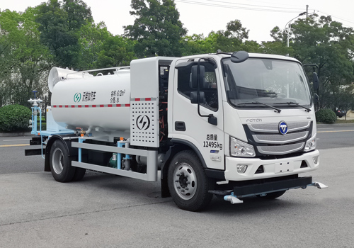 耶律洁牌SWT5120GSSBEV纯电动洒水车