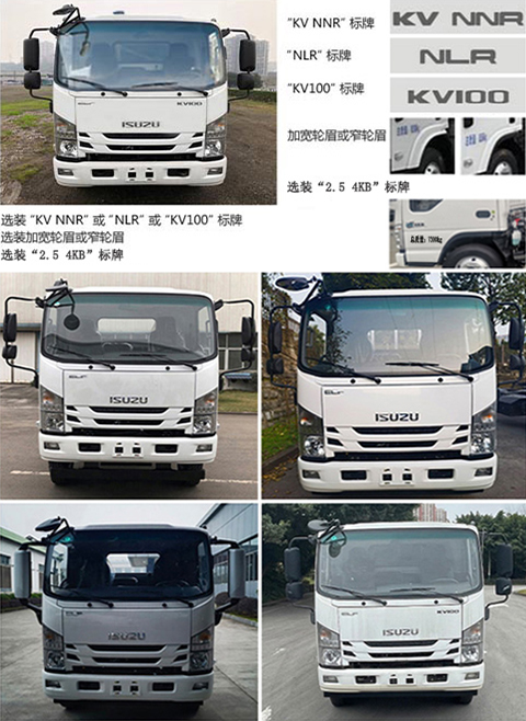耶律洁牌SWT5072ZYSQL6压缩式垃圾车公告图片