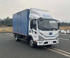 解放牌CA5040XXYP40L2BSEVA84换电式纯电动厢式货车