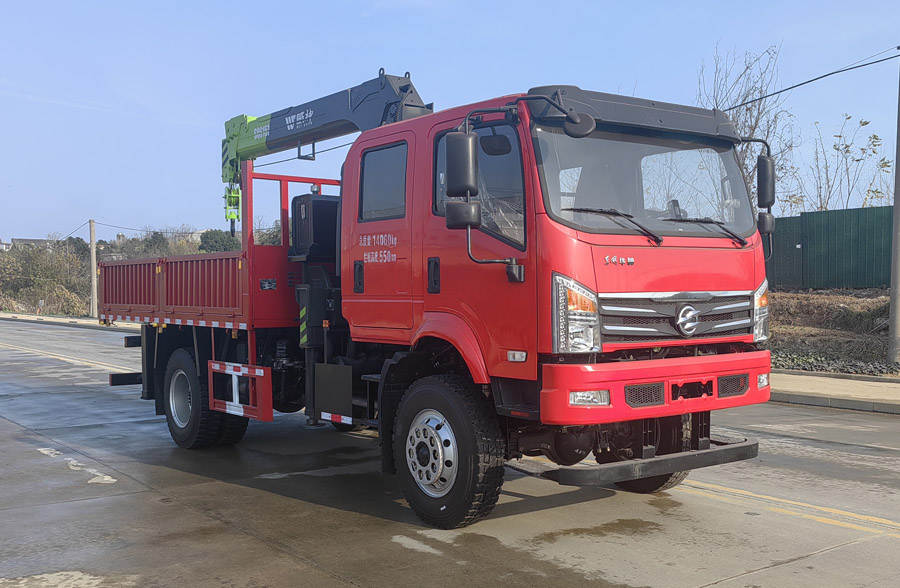AAW5140JSQEQ6 威神牌随车起重运输车图片