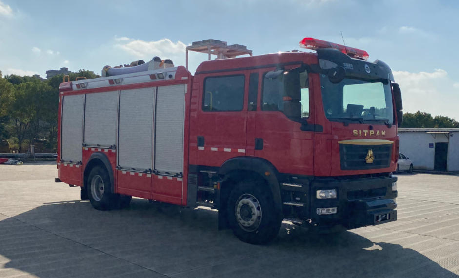 WGT5190GXFAP60/ST6型压缩空气泡沫消防车图片