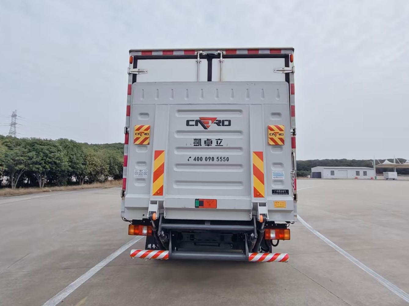 通粤达牌GTD5041XLCBEV纯电动冷藏车公告图片