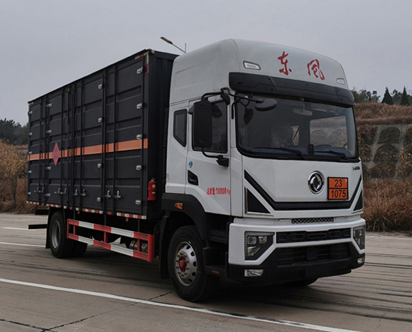东风牌EQ5185XRQLTDDHAC易燃气体厢式运输车