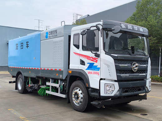 双达牌ZLQ5185TXSEV纯电动洗扫车