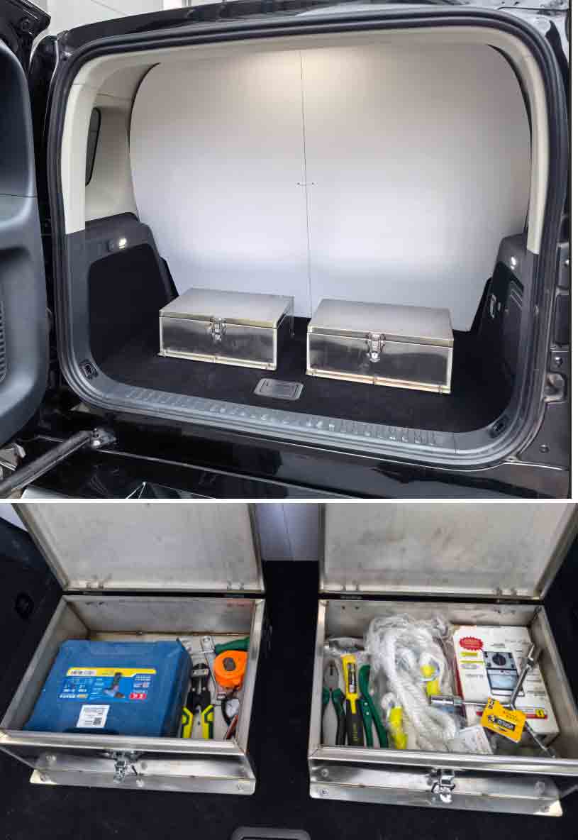 插电式混合动力工具车图片