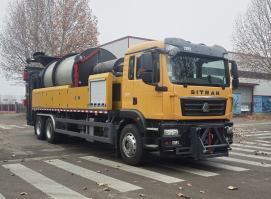 沥青路面热再生修补车