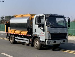 斯太隆牌HZH5049TJSZ6水泥净浆洒布车