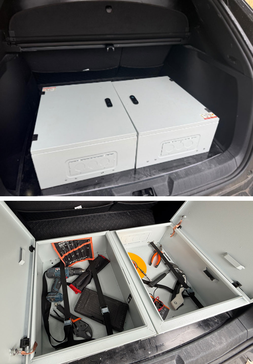 中壹迪牌DKV5021XGJBEV纯电动工具车公告图片