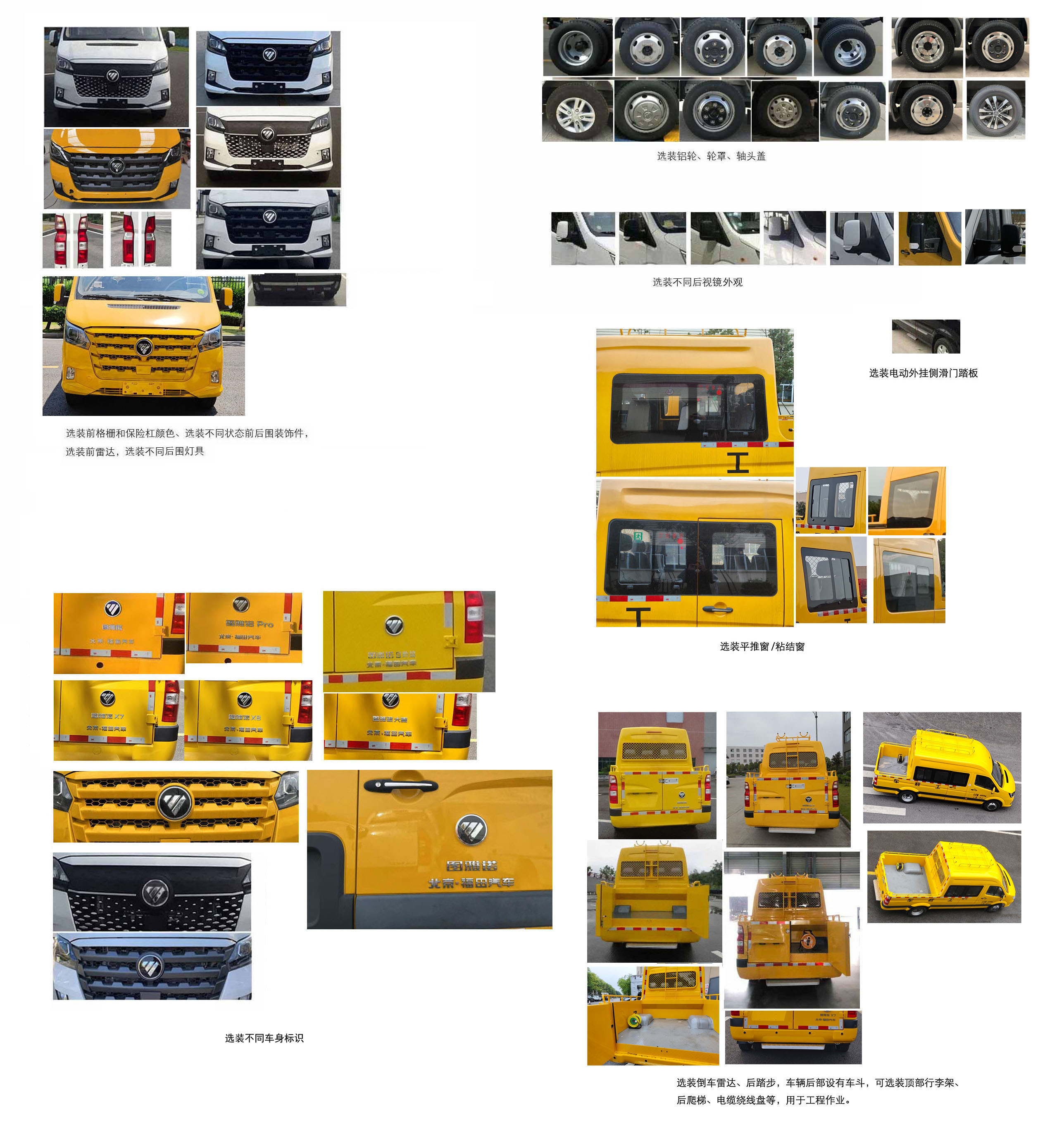 福田牌BJ5048XGC-W5工程车公告图片