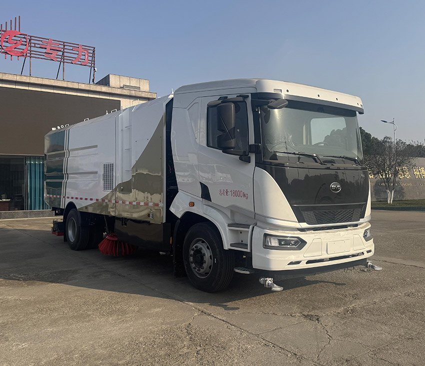 专力牌ZLC5180TXSBBEV纯电动洗扫车