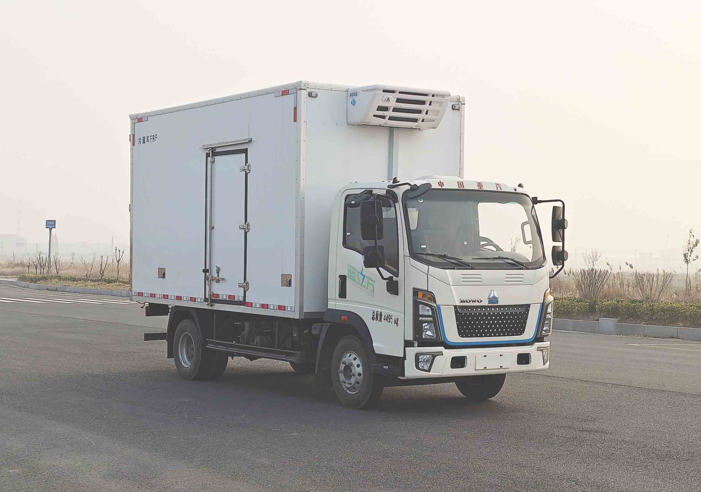 豪沃牌ZZ5047XLCK3414Z145BEVG5B纯电动冷藏车