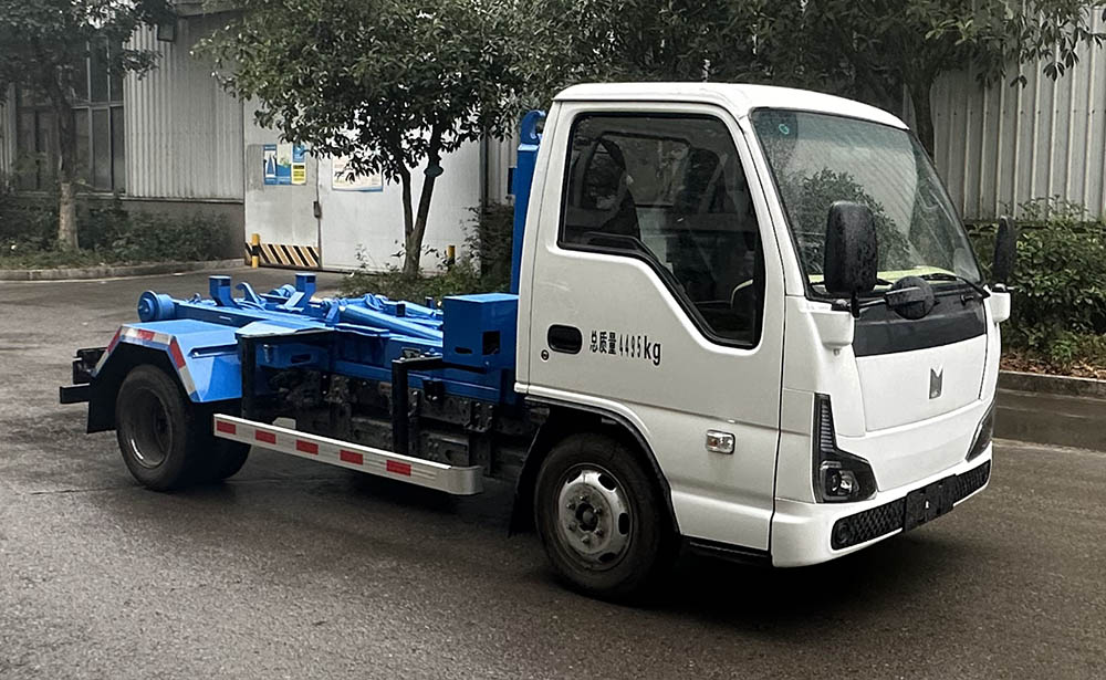 山花牌JHA5042ZXXQLBBEV纯电动车厢可卸式垃圾车