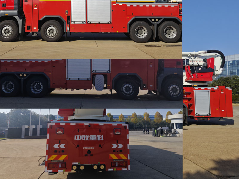 中联牌ZLF5431JXFJP66举高喷射消防车公告图片