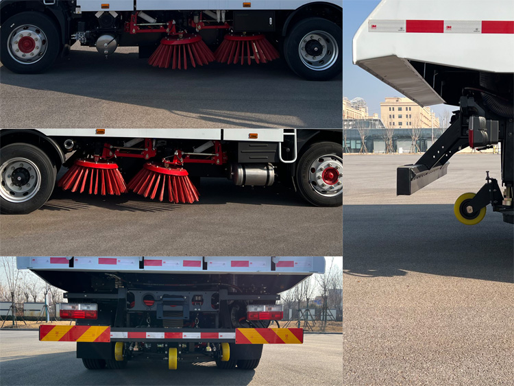 赛沃牌SAV5120TSLDFBEV纯电动扫路车公告图片