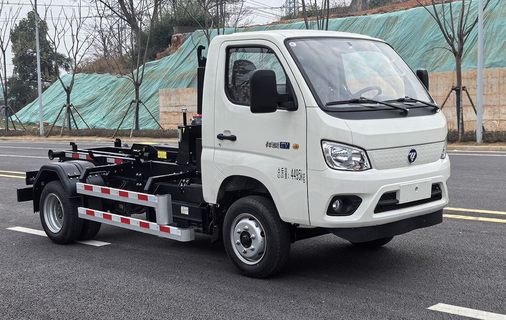 BJ5040ZXXEV-H1型纯电动车厢可卸式垃圾车图片