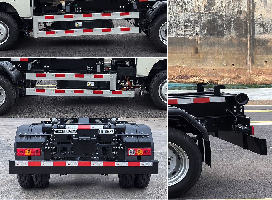 福田牌BJ5040ZXXEV-H1纯电动车厢可卸式垃圾车公告图片